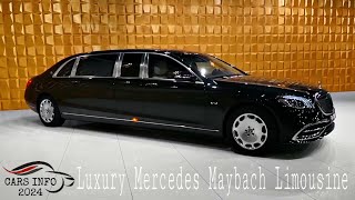 2024 Mercedes Maybach S650 Pullman  Luxury Presidential VIP Car Ever  V12 MercedesBenz Review [upl. by Jan]