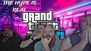 GTA 6 TRAILER REACTION SAFE TO SAY  WE ARE VERY EXCITED [upl. by Serle]