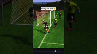 Best pass ever😲footballshorts dreamleaguesoccer football dls trending trendingshorts dls15 [upl. by Emmer]