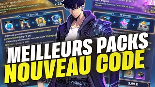 NOUVEAU CODE amp Meilleurs packs dans la boutique  SOLO LEVELING ARISE [upl. by Cherri]