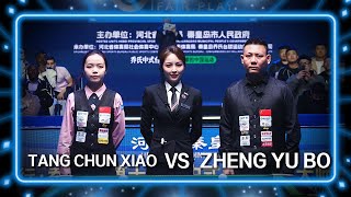 Zheng Yu Bo CHN VS Tang Chun Xiao CHN  2023 JOY Heyball Masters Grand Finals [upl. by Yenettirb766]