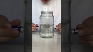 Spinning Water  2 batteries experiment magic physics lifehack mahadev [upl. by Kakalina]