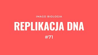 Replikacja DNA [upl. by Aniloj]