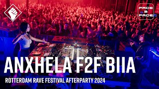 Rotterdam Rave Festival Afterparty 2024 x Face 2 Face  Anxhela F2F BIIA [upl. by Enailuj]