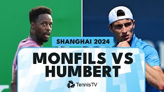 Gael Monfils vs Ugo Humbert Match Highlights  Shanghai 2024 [upl. by Atterahs528]