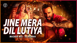 Jine Mera Dil Lutiya Gallan Kardi x Hanumankind – Big Dawgs  Remix  DJ Rizwan  Jazzy B [upl. by Durwyn]