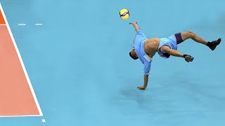 Acrobatic Volleyball Saves [upl. by Neerac938]