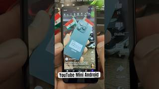 Watching YouTube Mini Android Palm Phone 4G Dual Sim Camera Smartphone shorts trendingshorts [upl. by Oicnedif]