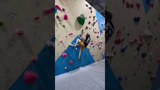 Pinch V45 Climb At The Climbing Station Loughborough  Hyperclimbers [upl. by Idham260]