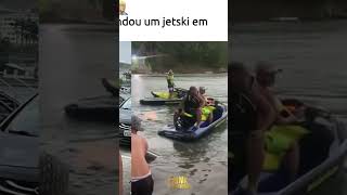 MC RYAN SP AFUNDOU JETSKI EM IGARATA 2023 [upl. by Nrol]