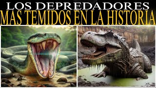 Los DEPREDADORES MÁS TEMIBLES de la HISTORIA [upl. by Zacarias]