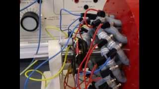 Dissectable Capacitor Start Motor showing Starting Switch [upl. by Mikel]