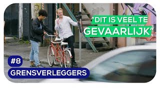 Gevaarlijke fietstocht amp zwartrijden in BELGRADO  Grensverleggers 8  Transavia [upl. by Christen]