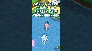 Sorbet Shark Cookie can finally swim [upl. by Zoara]