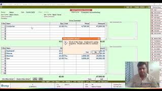 How to maintain stock with manufacturing feature in busy accounting software [upl. by Dickey453]