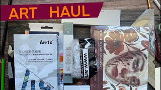 Art Haul  lots of new art supplies to try out [upl. by Merchant]