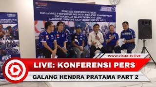 Konferensi Pers Galang Hendra Pratama Sesi 1 [upl. by Airreis]