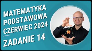 Zadanie 14  Matura Czerwiec 2024 Matematyka Podstawowa  Funkcja kwadratowa [upl. by Herrod645]