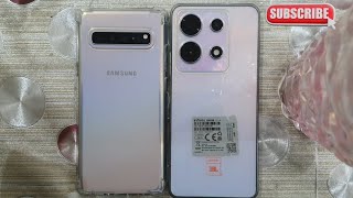 Samsung S10 5g VS Infinix Note 30 Old VS new Pubg test [upl. by Aela412]