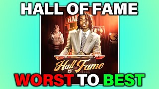 Worst to Best  Hall of Fame by Polo G Ranked [upl. by Anifesoj]