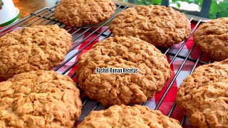 LAS MEJORES GALLETAS DE AVENA FACILES SIN BATIDORA☕️😋 [upl. by Anelim983]