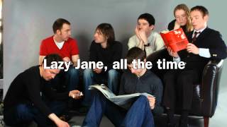 Belle and Sebastian  Lazy Line Painter Jane lyrics Lyric Video [upl. by Olsewski]