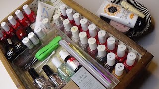 DECLUTTERING SMALTI e prodotti per la manicure primavera 2024 [upl. by Alby]