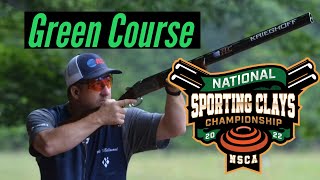 2023 National Sporting Clays Championship  Main Event  Green Course [upl. by Griffith]