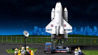 Lego City  Space  60080  Spaceport  Lego 3D Review [upl. by Shaver]