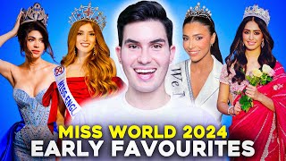 MISS WORLD 2024 Early Predictions Meet The Top Contestants Who Could Take Home The Crown MissWorld [upl. by Verdie599]