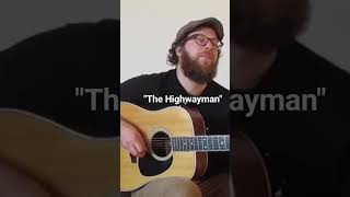 Martin Gilmore sings quotThe Highwaymanquot  Jimmy Webb Cover guitar singer johnnycash willienelson [upl. by Orlosky]