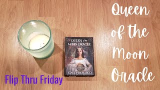 Queen Of the Moon Oracle  Flip Thru Friday  Stacey Demarco [upl. by Teodoro]