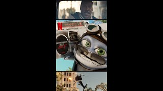 Polițistul din Beverly Hills Axel F featuring Crazy Frog  Netflix [upl. by Adyam508]