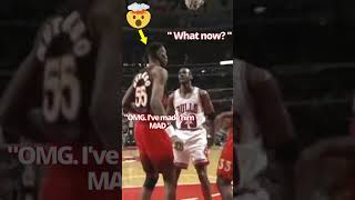 Michael Jordan dunk on 72 Mutombo🔥 shorts nba [upl. by Sefton]