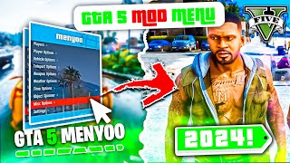 🔥GTA 5 MOD How To Install MENYOO Trainer In GTA 5  2024 ✅ [upl. by Joycelin]