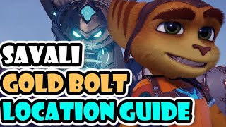 Ratchet and Clank Rift Apart Savali All Gold Bolt Locations [upl. by Aisenet]