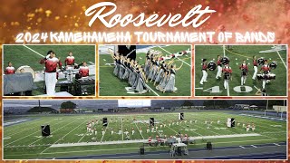 SHATTERED  2024 Roosevelt HS quotRough Riderquot Marching Band amp Color Guard  2024 Kamehameha TOB [upl. by Radnaskela73]