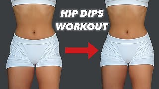 Hip Dips Workout  15 min Side Booty Exercises 🍑🔥  Get Rid of Hip Dips [upl. by Heck]