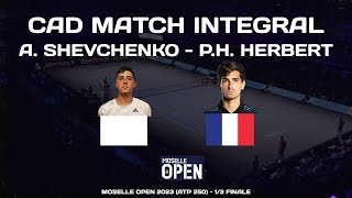 A Schevchenko  PH Herbert  Moselle Open 2023 Tennis  CAD  Match Complet 10112023 [upl. by Nani]