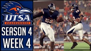 NCAA Football 13 UTSA Dynasty  Week 4 vs Texas Tech Season 4 [upl. by Mieka]