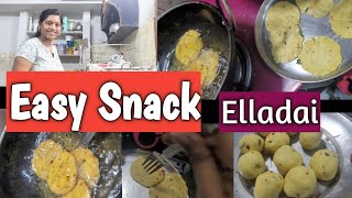 Cooking a snack Vlog  elladai snacks snack easysnacks elladailylife thattuadai recipe [upl. by Ahsirpac]