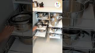 MAXIMIZE YOURSPACE  Kitchen Pull Out Drawer Organization Ideas [upl. by Eyla779]