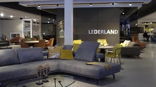 Lederland Ontdek onze ruime collectie banken relaxfauteuils eetkamerstoelen salon en eettafels [upl. by Aihtibat]