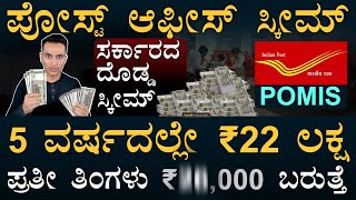 Earn Extra Income Every Month  2024 Post Office Scheme  Finance  Masth Magaa  Amar Prasad [upl. by Alemahs137]