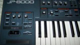 Trance With Roland JP8000 Chronologie Jean Michel Jarre Covered [upl. by Aivatnahs]