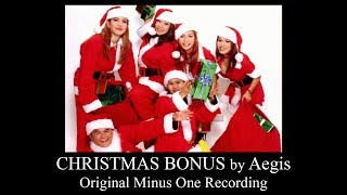 CHRISTMAS BONUS  Aegis Original Minus One  OPM Pinoy Pasko [upl. by Ttenrag]