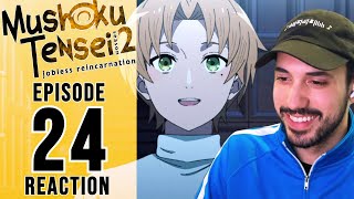 Mushoku Tensei Season 2 Episode 24 Reaction  SUCCESSION [upl. by Alison]