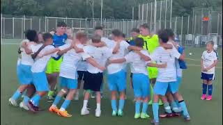 TSV 1860 U13 feiert den Sieg beim Döring Cup in Dachau 15072023 [upl. by Ellednahc]