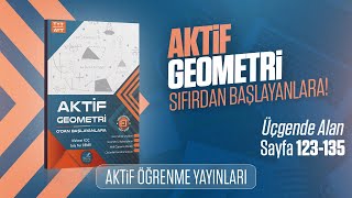 Aktif Geometri Çözümleri  Sayfa 123135  Üçgende Alan [upl. by Blithe]