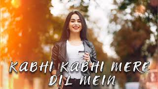 Kabhi Kabhi Mere Dil Mein  Old Bollywood Songs by Nyzeeguru Single Track Song [upl. by Regan]